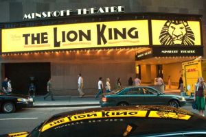 The Lion King Musical on Braodway in New York