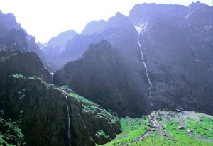 The magnificent Midagrabinskie waterfalls! 
