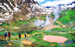 The famous Kamchatka Hot Springs!